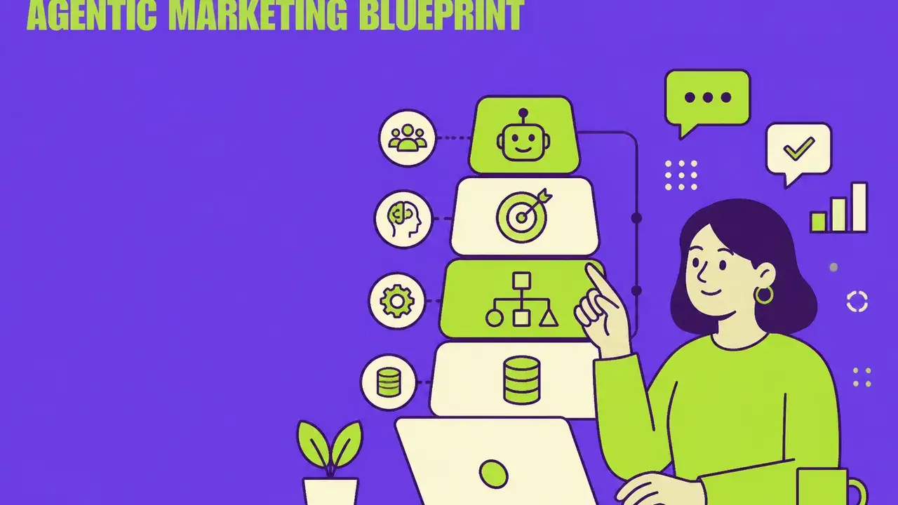 Agentic Marketing Blueprint: Die vier Schichten funktionierender Agententeams