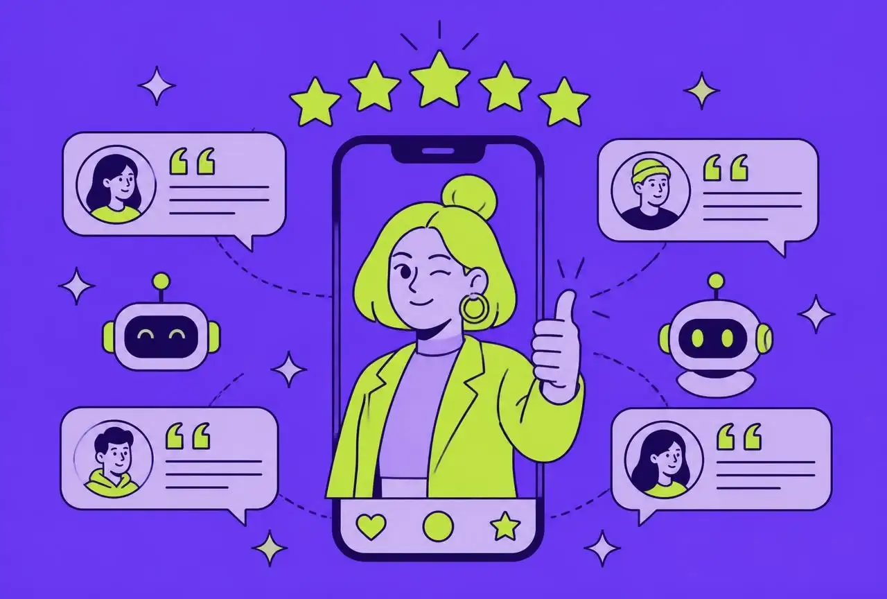 AI Influencer Content and Virtual Testimonials