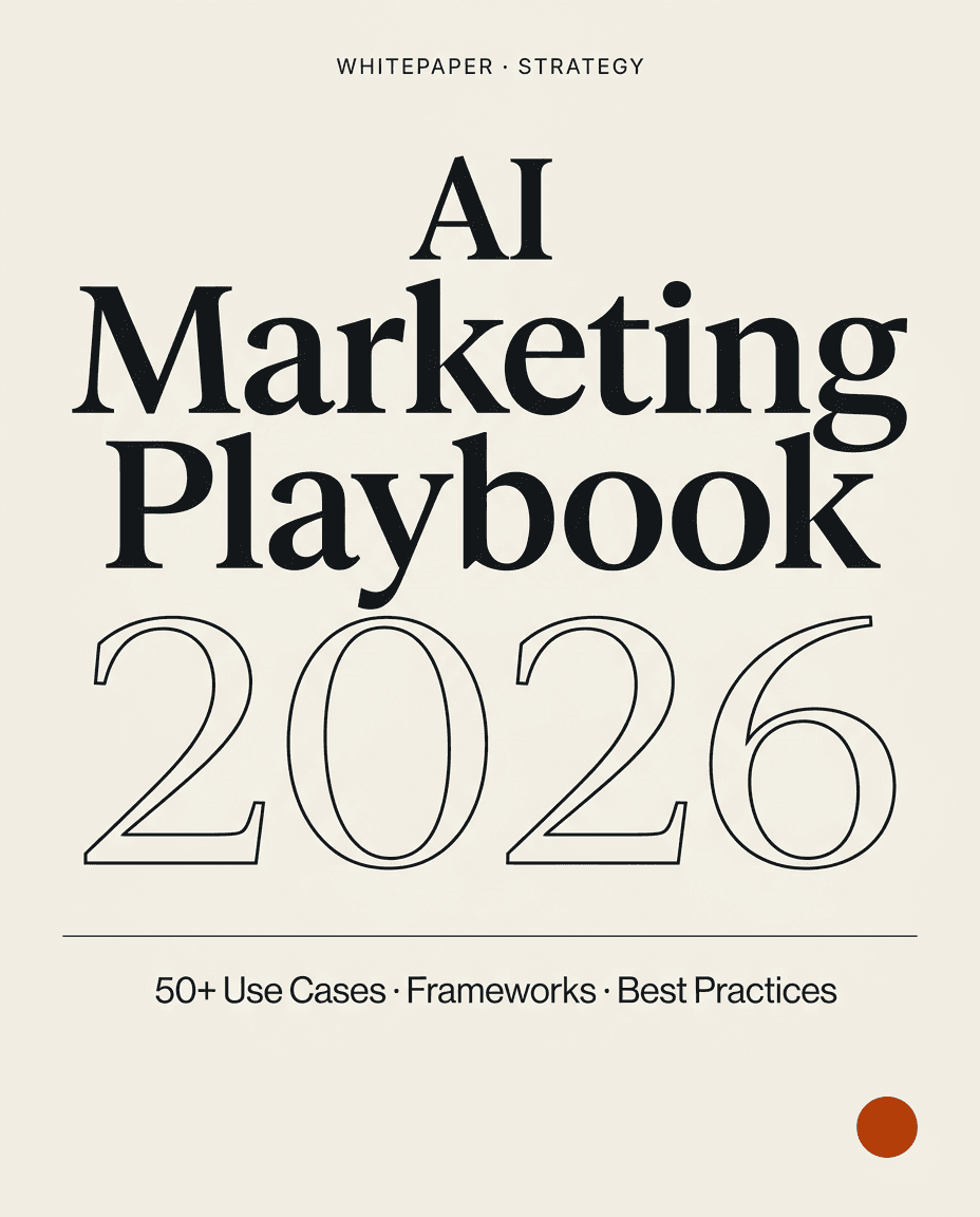 AI Marketing Playbook 2026