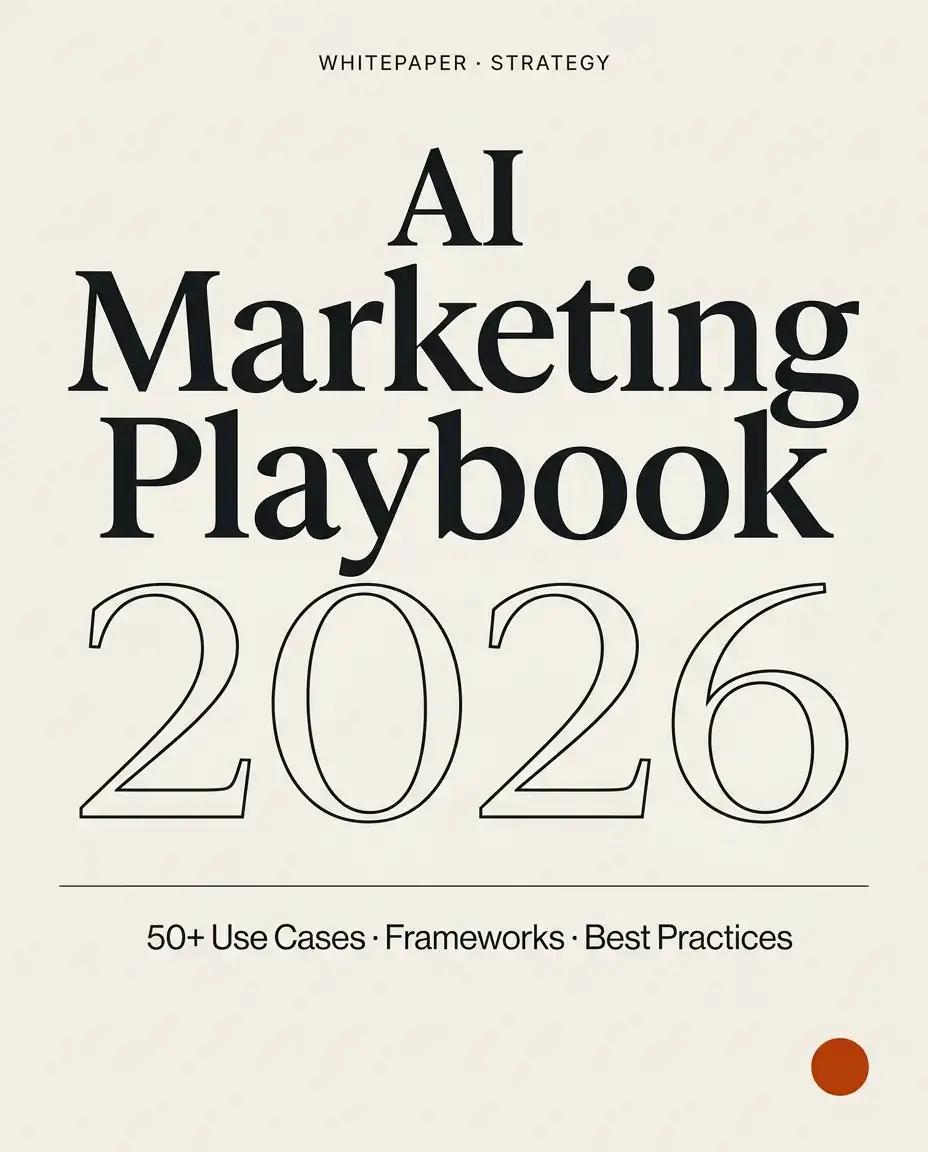 AI Marketing Playbook 2026