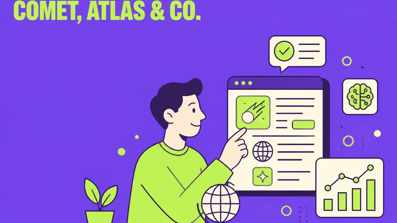 Comet, Atlas & Co.: Websites für KI-native Browser optimieren