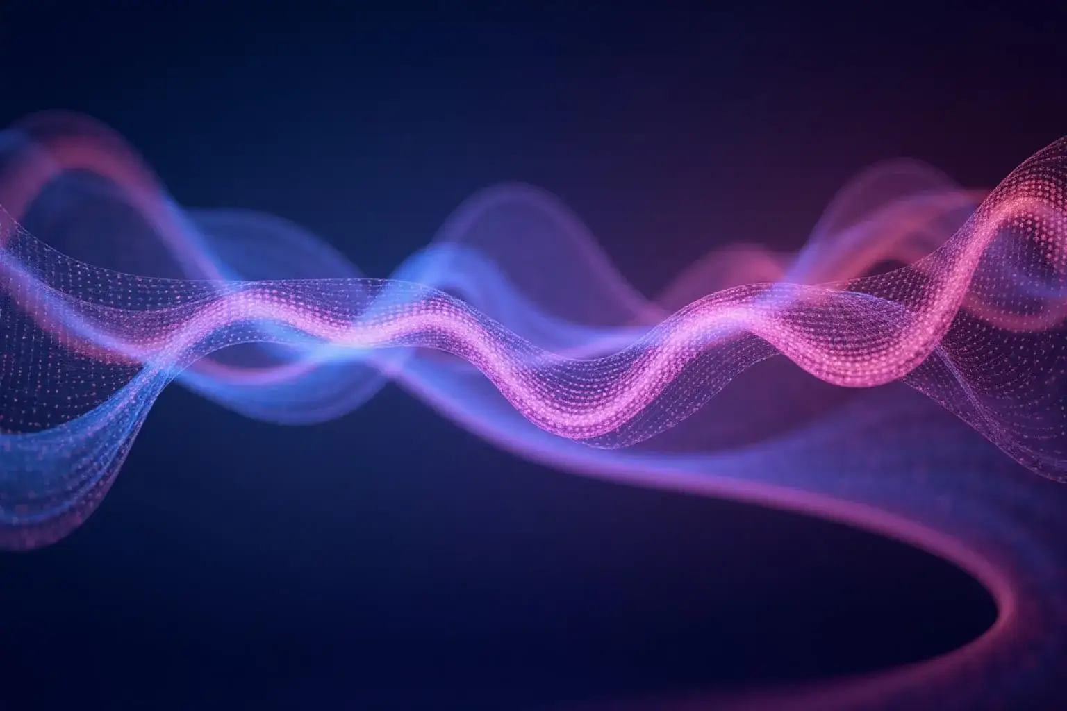 Abstract visualization of automated workflows and operational efficiency