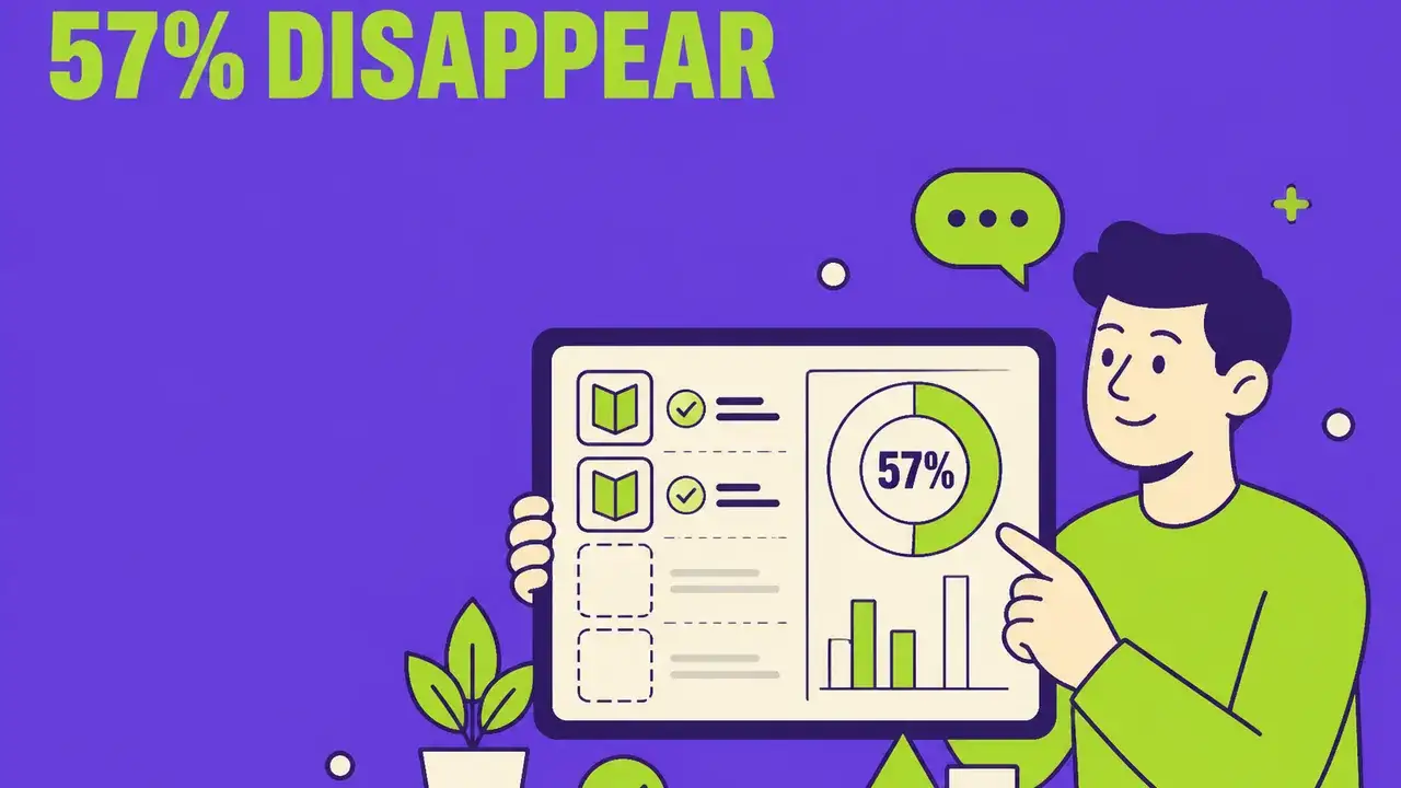 57% Disappear: Why Your Guides Drop Out of AI Search