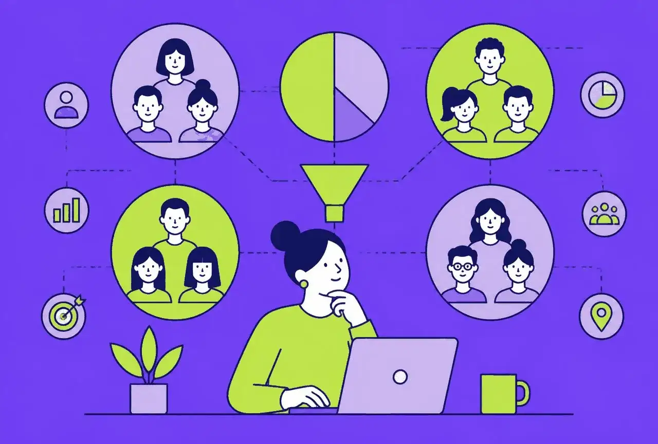 Customer segmentation analytics dashboard