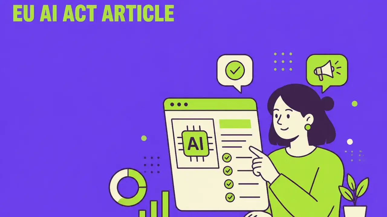 EU AI Act Article 50: What Marketing Must Label Since 2 August 2026