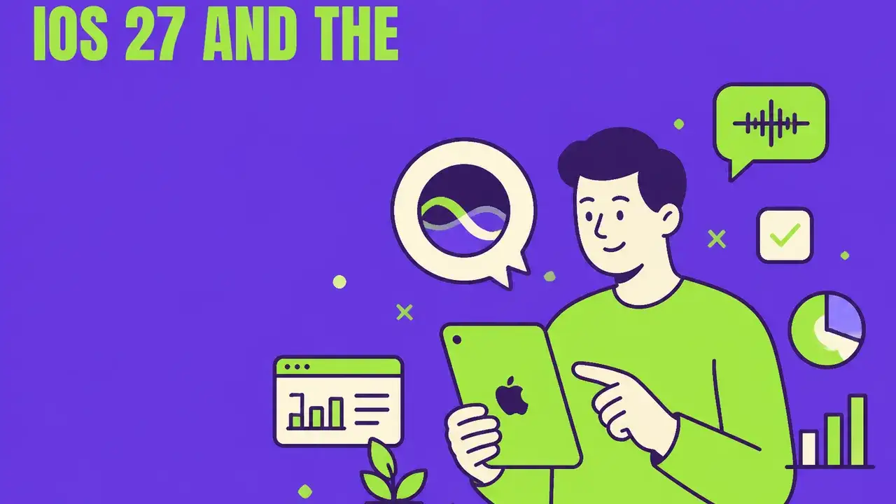 iOS 27 and the New Siri: Apple's AI Revolution for App Marketing and Voice Search