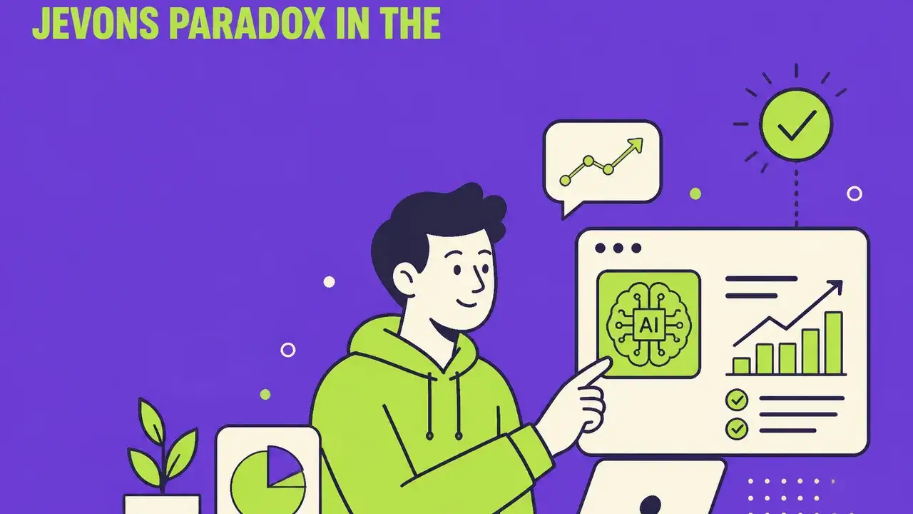 Jevons Paradox in der AI-Ära: Warum „effizientere KI" zu mehr Software führt