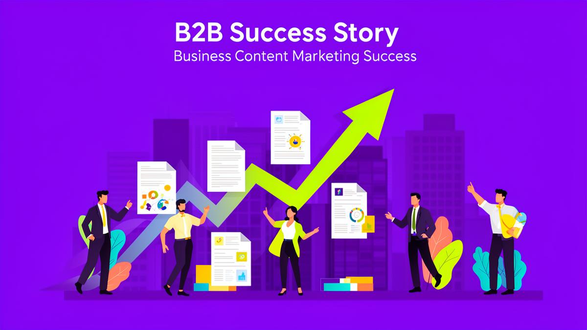 Case Study: Wie ein B2B-Unternehmen mit KI die Content-Produktion um 300% steigerte