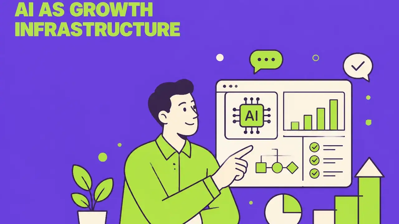 AI as Growth Infrastructure: From Marketing Tool to Business Architecture