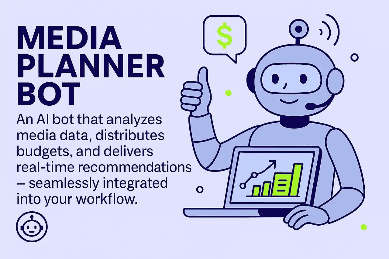 AI chatbot interface for media planning